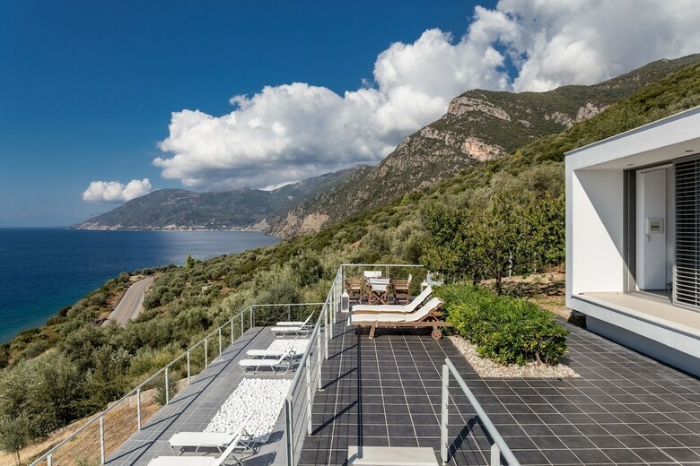 600m� Homm Luxury Villa Sea Side Evia 16ppl