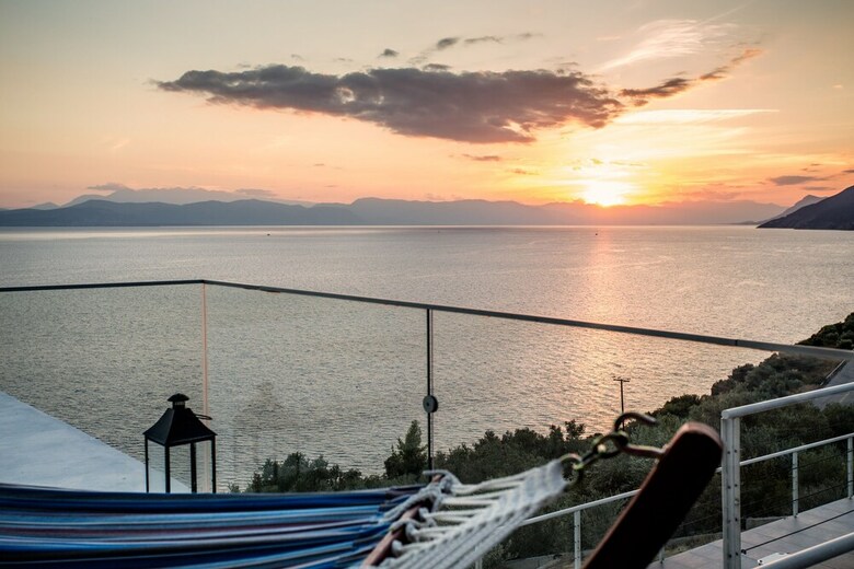 600m� Homm Luxury Villa Sea Side Evia 16ppl