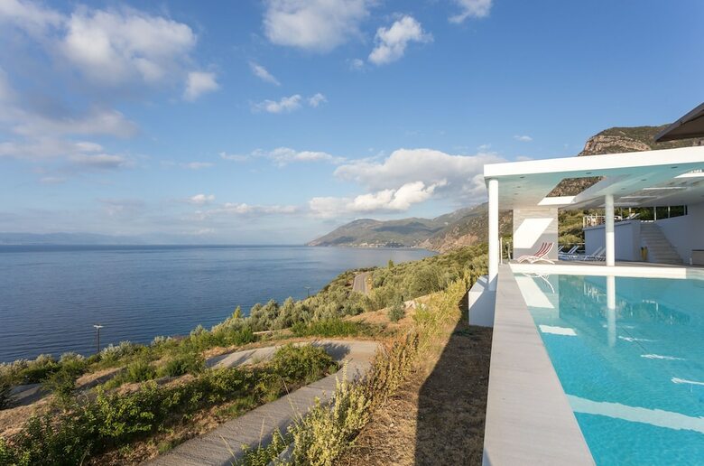 600m� Homm Luxury Villa Sea Side Evia 16ppl
