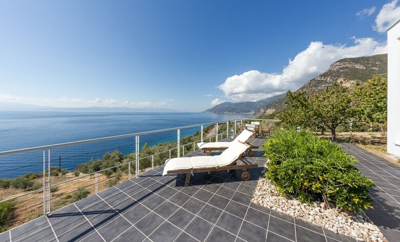 600m� Homm Luxury Villa Sea Side Evia 16ppl
