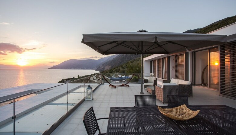 600m� Homm Luxury Villa Sea Side Evia 16ppl