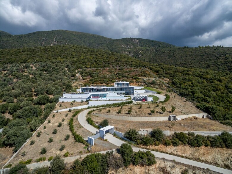 600m� Homm Luxury Villa Sea Side Evia 16ppl