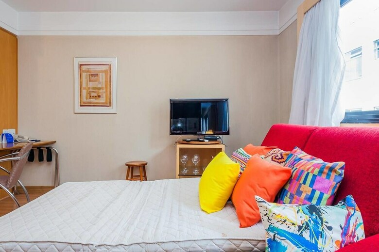 Apartamentos Ad1006 Compacto E Confort�vel A 100m Da Avpaulista