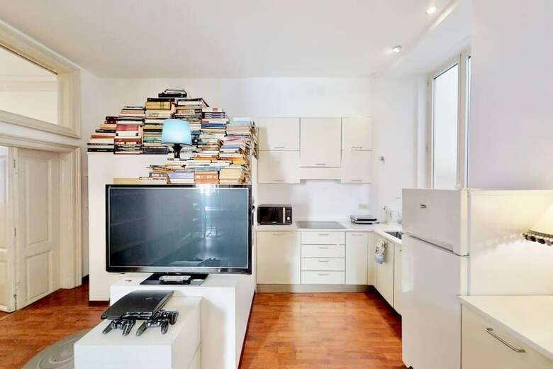 Apartamento Triestevillas - Centrale W/ Ac, Palazzo Storico