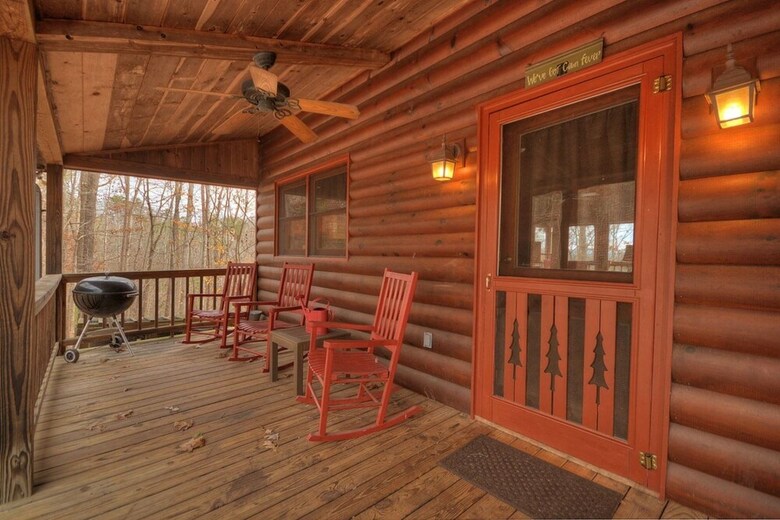 Cabana Red Rocker