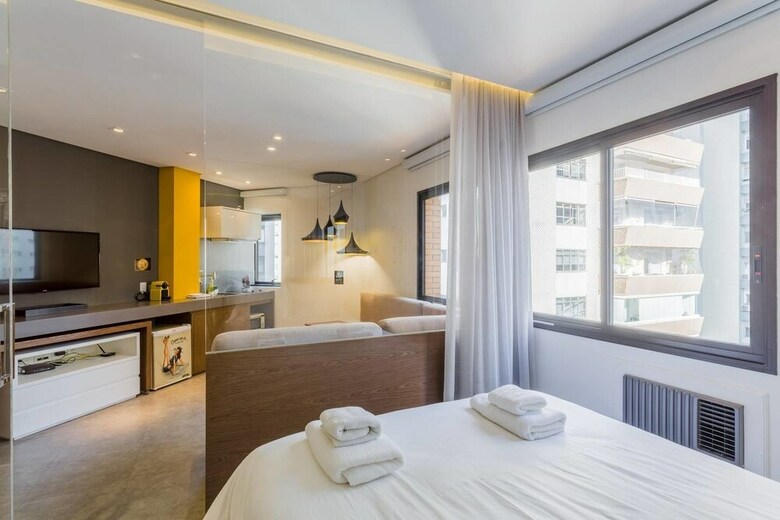 Apartamentos Hp87 Stylish And Cozy Studio In Jardins