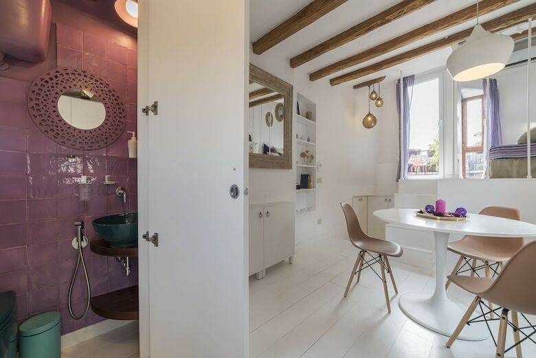 Apartamento Your Romantic Terrace In Trastevere