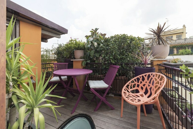 Apartamento Your Romantic Terrace In Trastevere