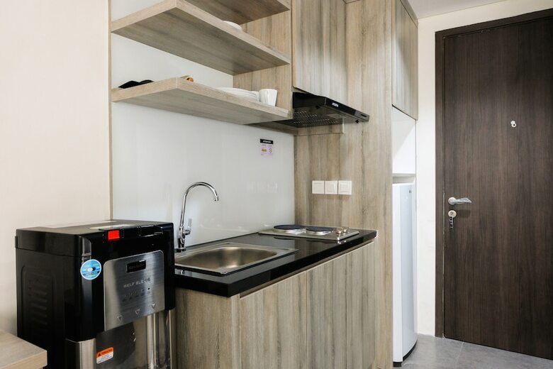 Minimalist Studio Room At Bintaro Icon Apartment
