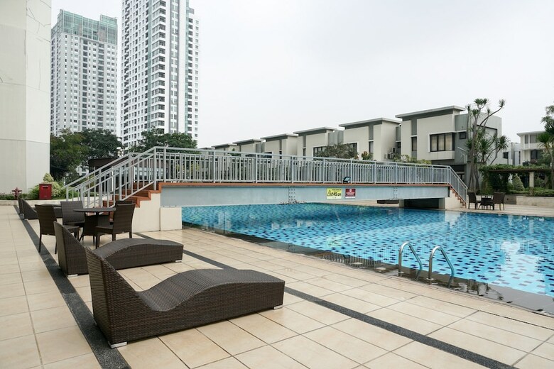 The Convenient 2br Apartment At Jakarta Residence