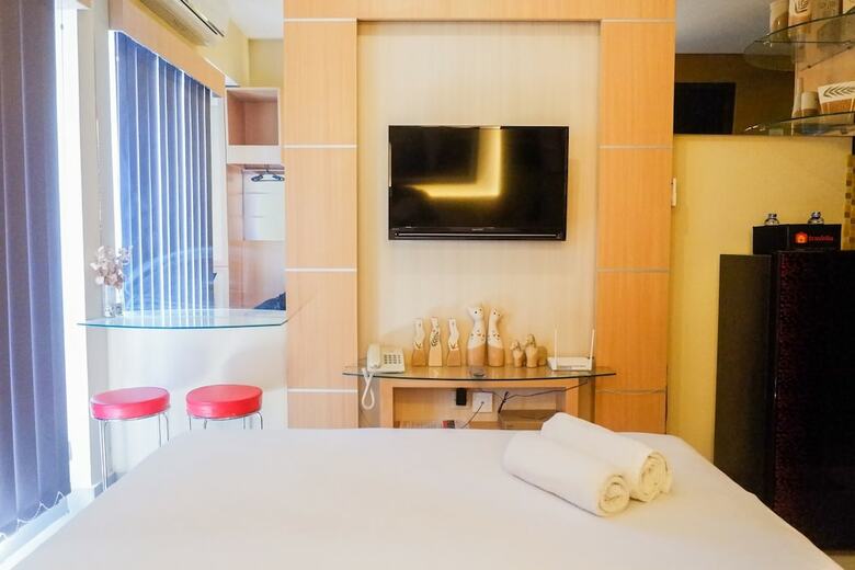 Spacious Studio With City View At Tamansari Papilio Apartment