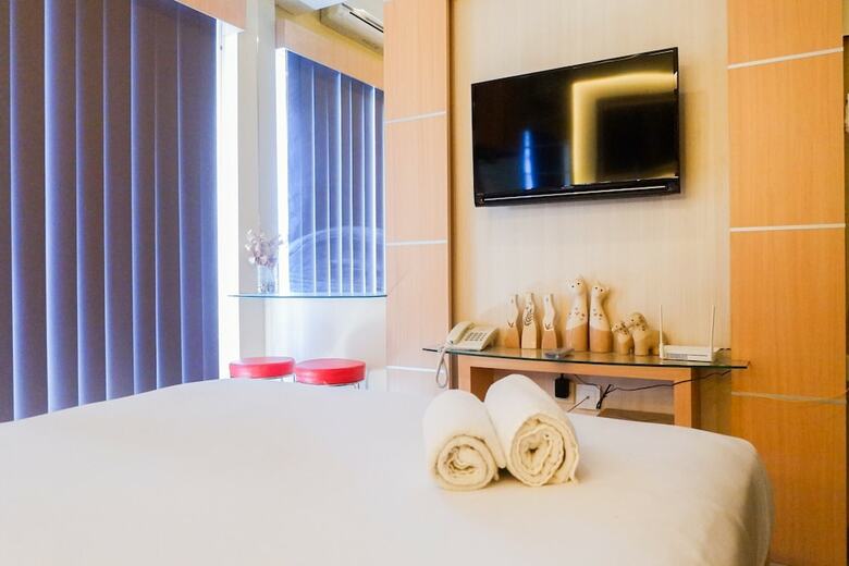 Spacious Studio With City View At Tamansari Papilio Apartment