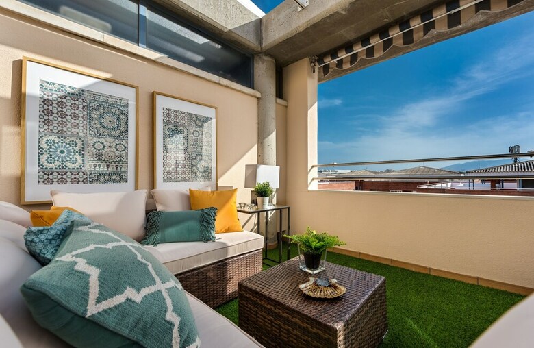 Modern 2 Bd Apartment With Private Terrace. Eslava Terrace