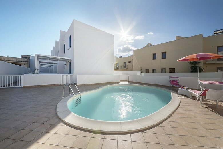 Apartamento I Tre Golfi Blu Mare Bilo Plus Con Veranda E Piscina