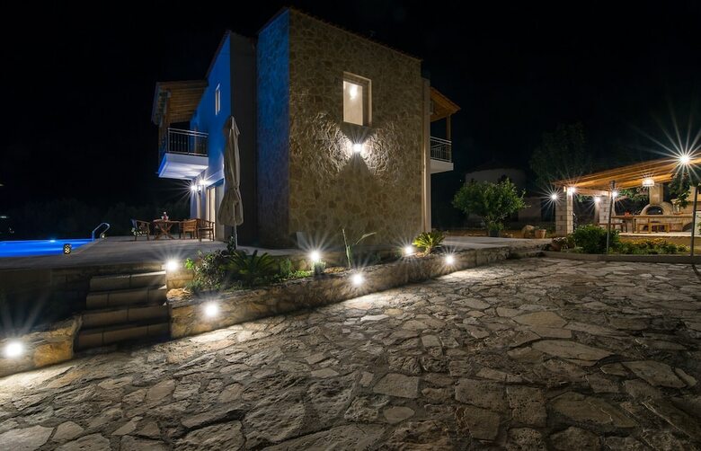 Villa Koutalas - Majestic Sunsets Over The Pool