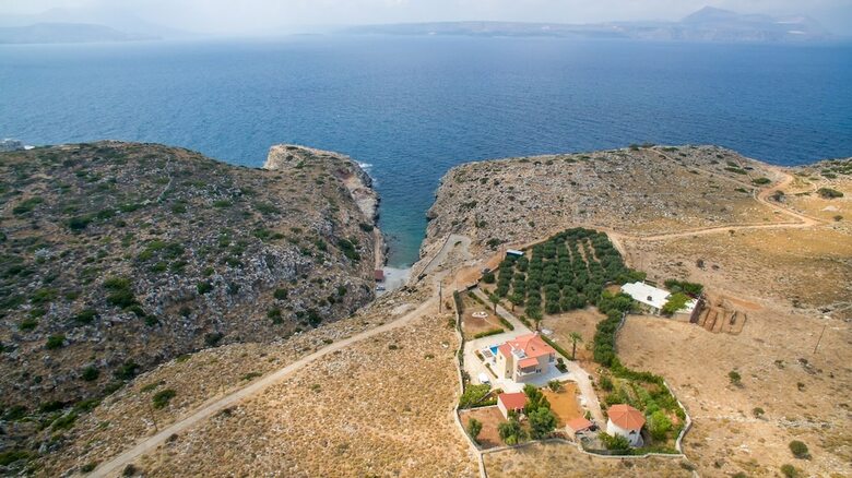 Villa Koutalas - Majestic Sunsets Over The Pool