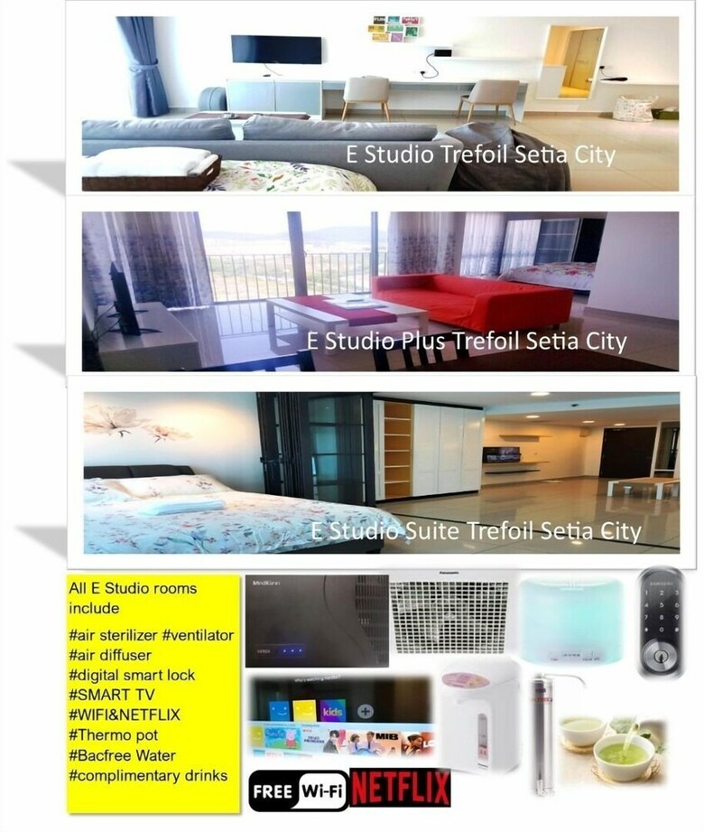 Apartamentos E Studio-trefoil Setiacity Setiaalam