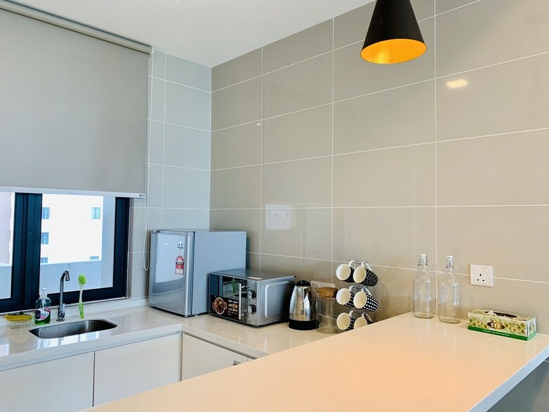 Apartamentos D'wharf Residence @ Pd Waterfront Balcony View By Airplan