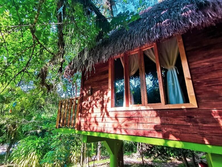 Posada Caba�as Y Casas Del �rbol La Huerta