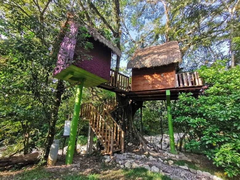 Posada Caba�as Y Casas Del �rbol La Huerta