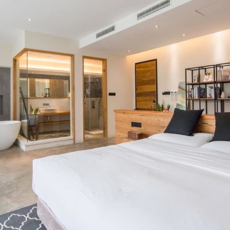 Floral Hotel  Elegant Stone Home Tiantai