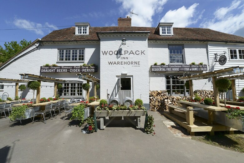 Posada The Woolpack Inn Warehorne