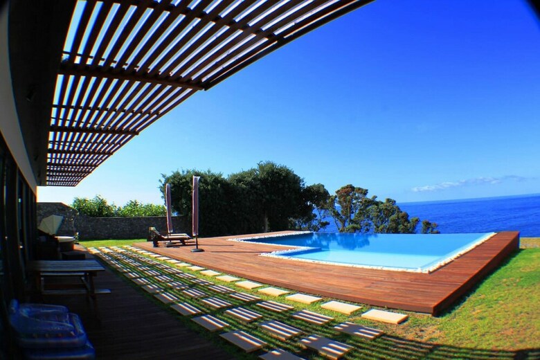 Villa With 5 Bedrooms In Vila Franca Do Campo, With Wonderful Sea View, Private Pool, Furnished Terrace