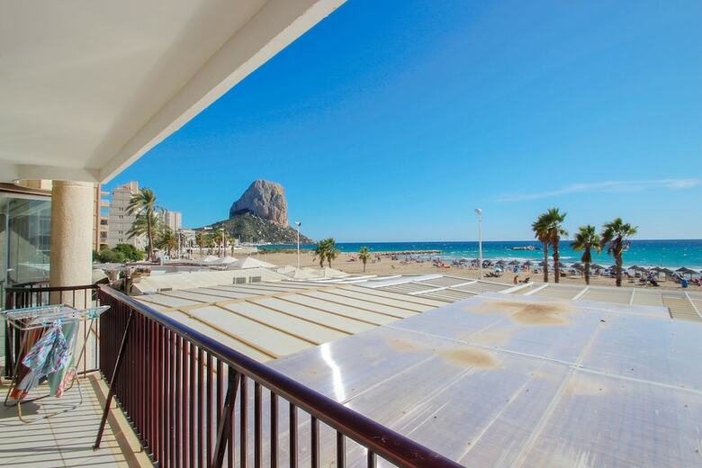 Ines-1 - Ocean Front Apartment In Calpe