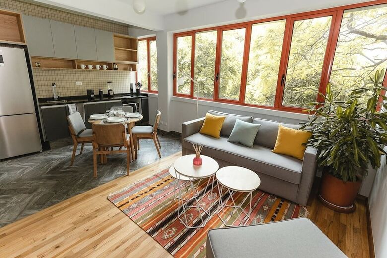 Hip, Modern Tech Condo W Rooftop In La Condesa