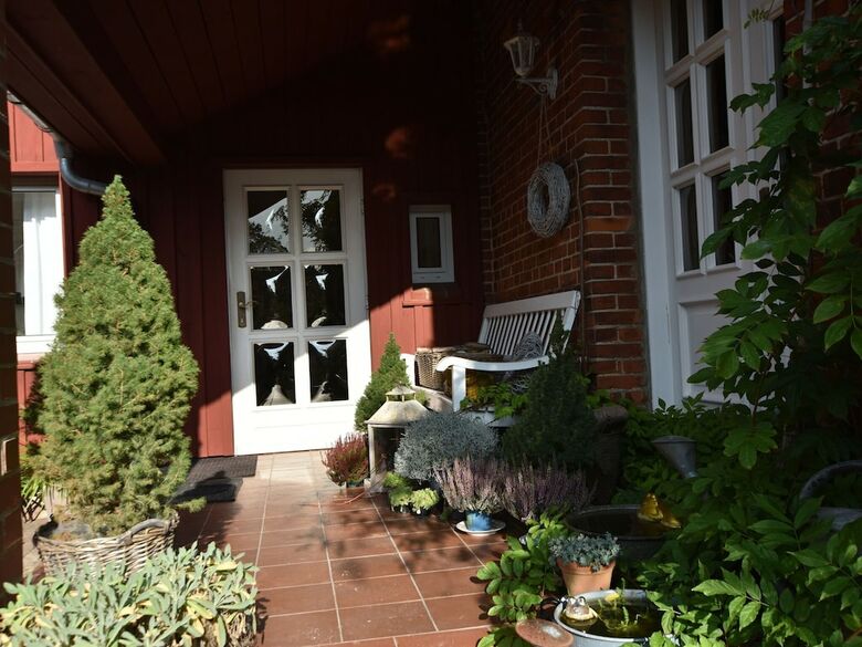 Apartment In Alt Bukow With Terrace, Garden, Heating