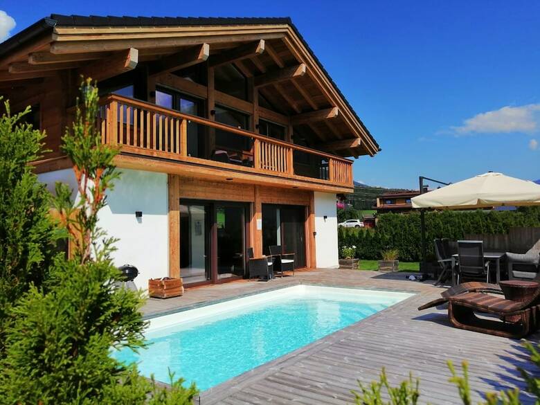 Deluxe Chalet In Neukirchen With Pool & Panoramic Views