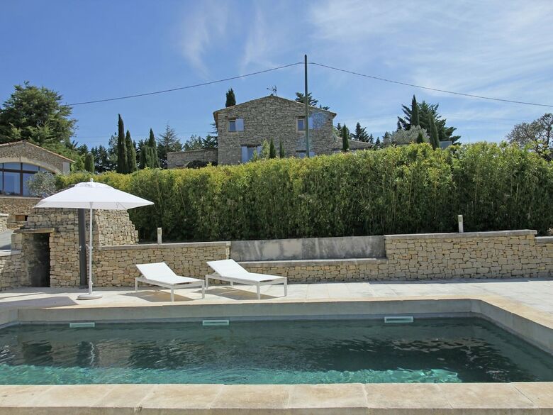 Villa Beautiful, Renovated Bastide With Private Pool And Panoramic Views, 3km From Apt