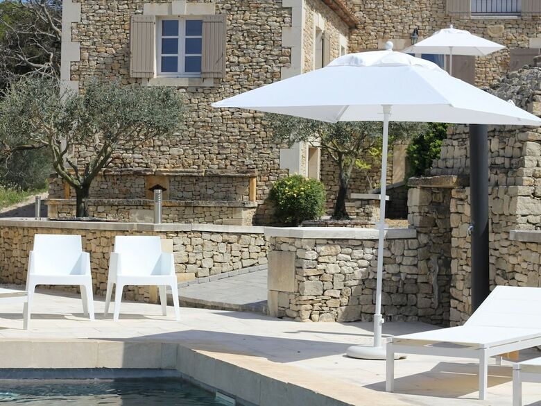 Villa Beautiful, Renovated Bastide With Private Pool And Panoramic Views, 3km From Apt