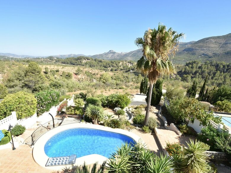 Charming Villa On Top Location In The Mountains Spectacular View, Private Pool