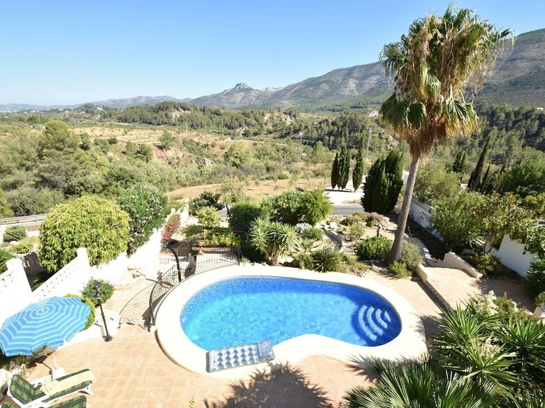 Charming Villa On Top Location In The Mountains Spectacular View, Private Pool