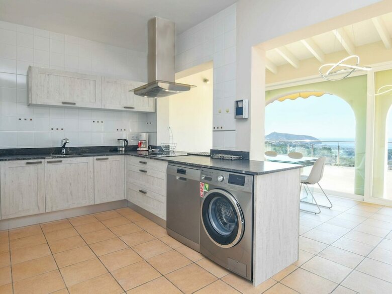 Great Villa In Moraira With Unique View, Infinity Pool And Outdoor Kitchen