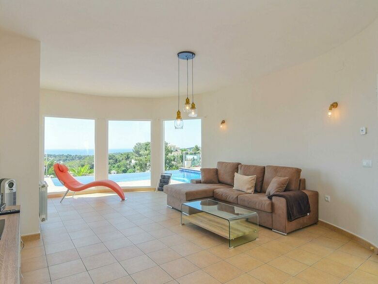 Great Villa In Moraira With Unique View, Infinity Pool And Outdoor Kitchen