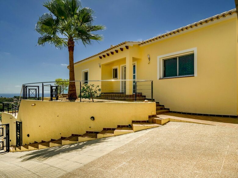 Great Villa In Moraira With Unique View, Infinity Pool And Outdoor Kitchen