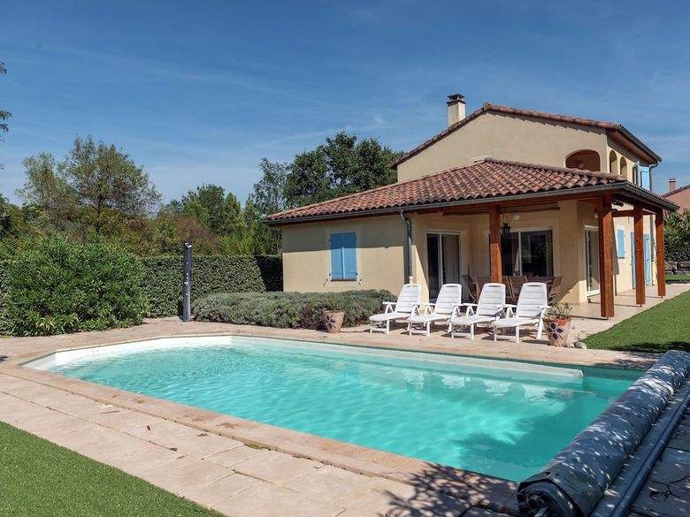 Sun Drenched Villa In Ardeche With Pool