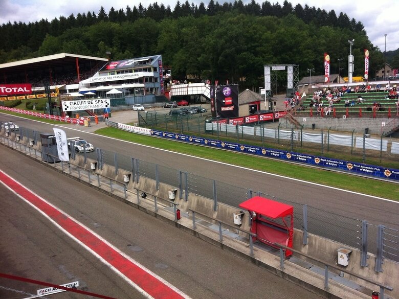 Open Wooden Chalet Built Against A Hill