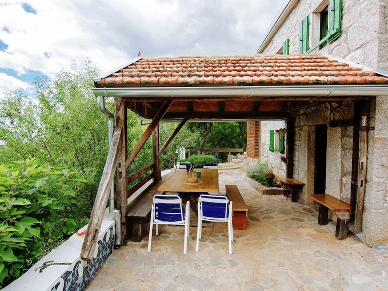 Authentic Stone House On The Mountain Velebit With Unique View On The Islands