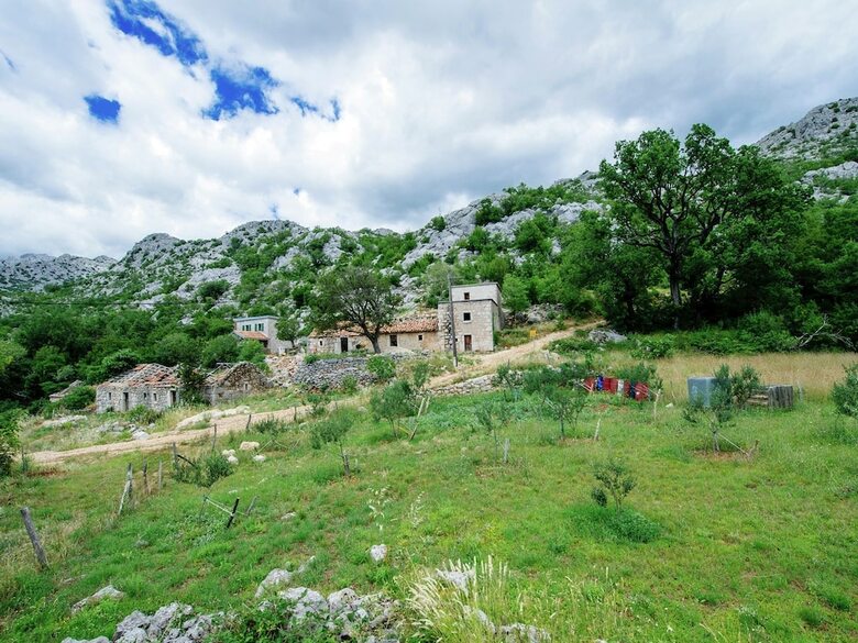 Authentic Stone House On The Mountain Velebit With Unique View On The Islands