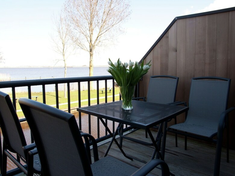 Charming Apartment In Langweer With Jetty