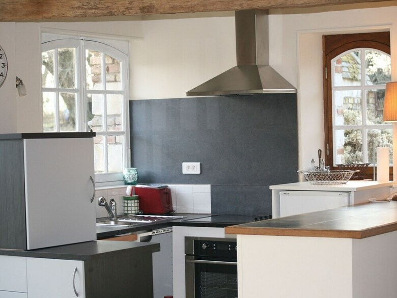 Charming Half-timbered House On Quiet Waterside Between Abbeville And Amiens