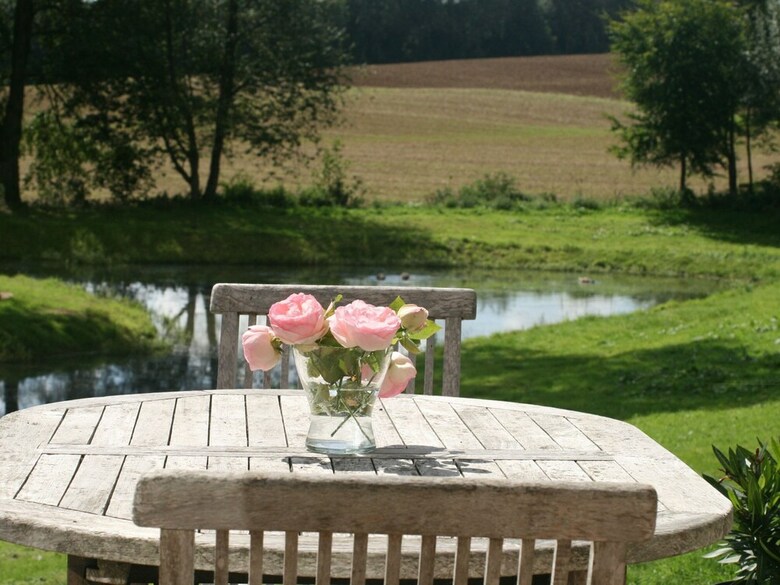 Charming Half-timbered House On Quiet Waterside Between Abbeville And Amiens