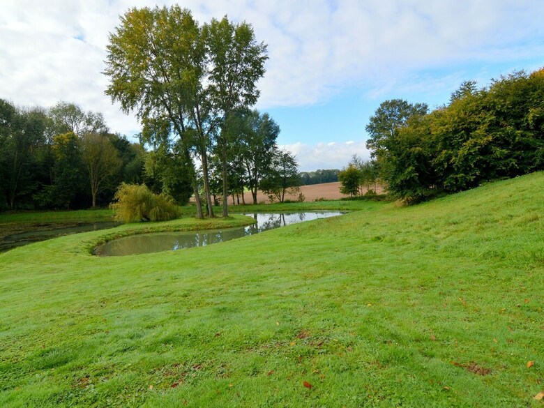 Charming Half-timbered House On Quiet Waterside Between Abbeville And Amiens