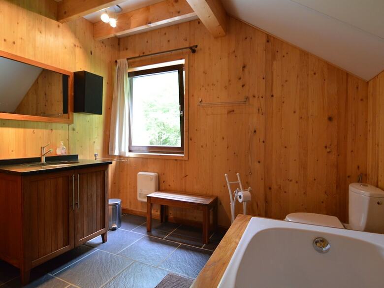 Comfortable Modern Chalet With Wood Finish
