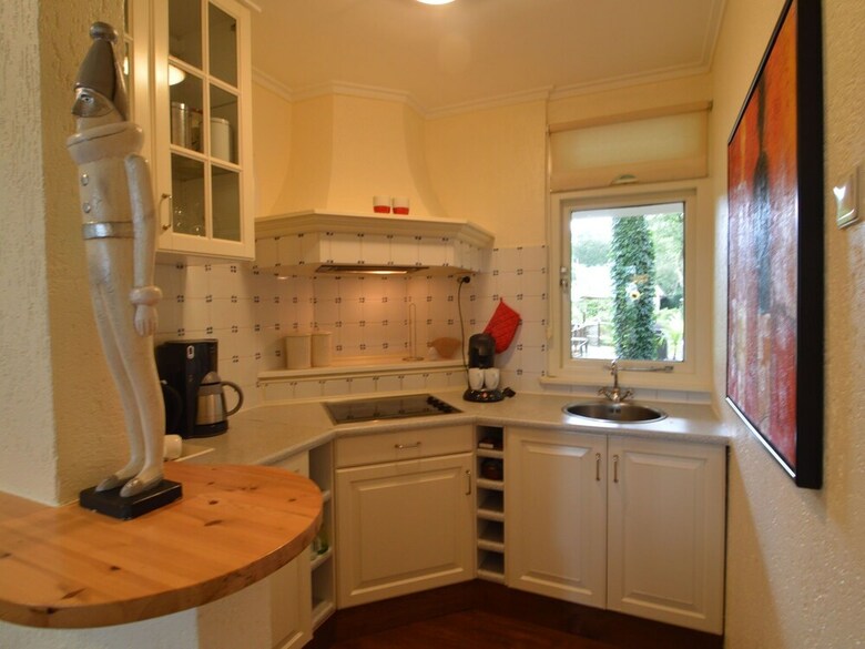 A Detached Bungalow With Outdoor Fireplace, Covered Terrace And Pond In A Forest Plot