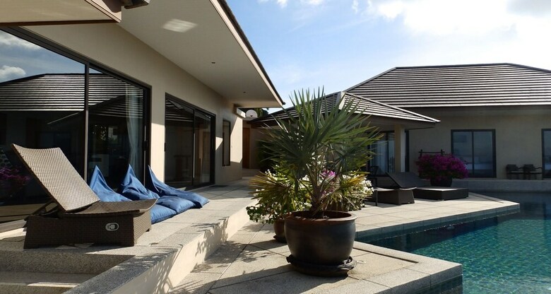17 Bedroom Sea Front Triple Villas Angthong Hills