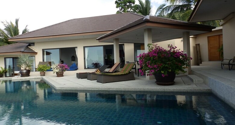 17 Bedroom Sea Front Triple Villas Angthong Hills